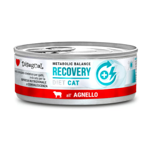 Disugual Diet Cat
Metabolic Balance
Patè Recovery Gatto
gr. 85 Gusto Agnello