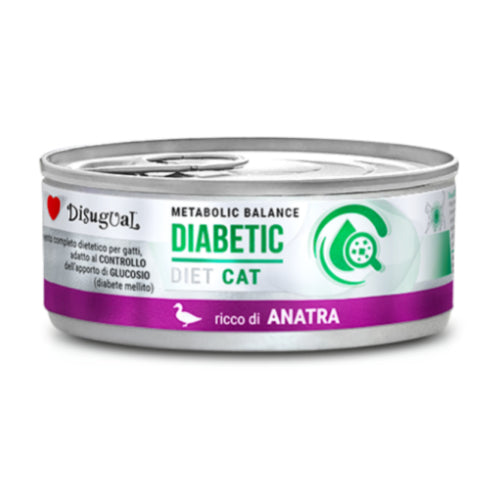 Disugual Diet Cat
Metabolic Balance
Patè Diabetic Gatto
gr. 85 Gusto Anatra