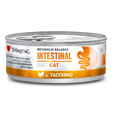 Disugual Diet Cat
Metabolic Balance
Patè Intestinal Gatto
gr. 85 Gusto Tacchino
