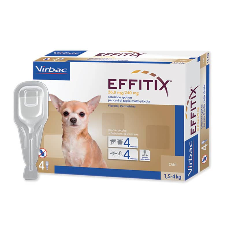 Effitix Cane SP. 0,44 ml per kg. 1,5 > 4 Pippetta singola
