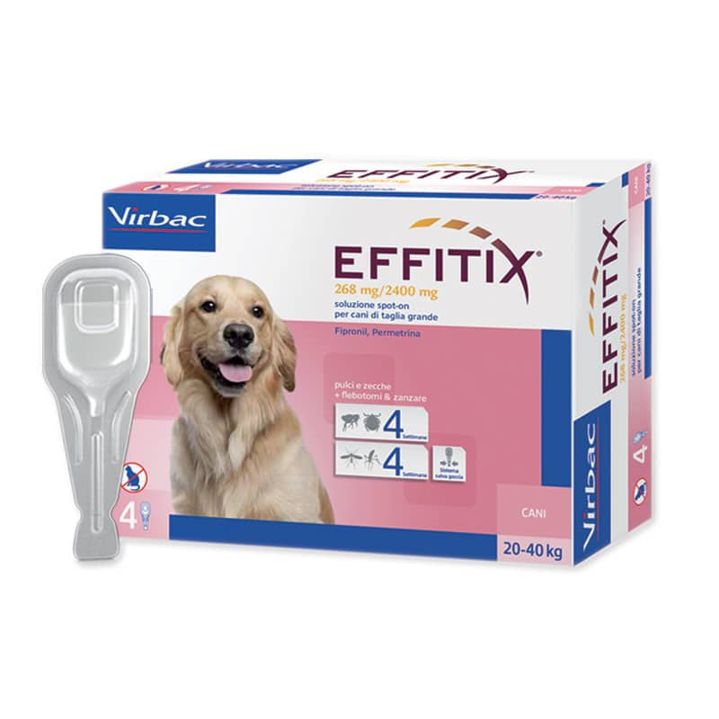 Effitix Cane SP. 4,40 ml per kg. 20 > 40 - Pippetta Singola