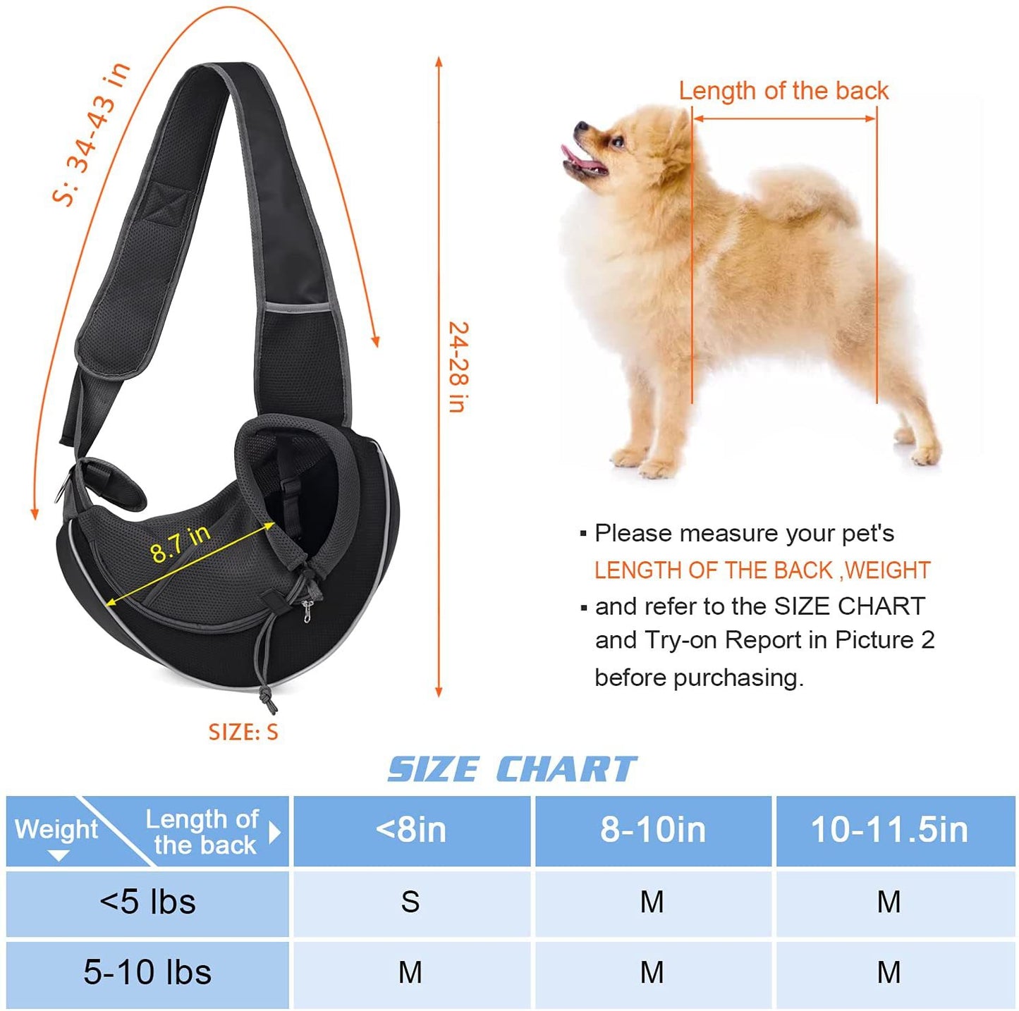 Borsa Trasportino per cani e gatti
