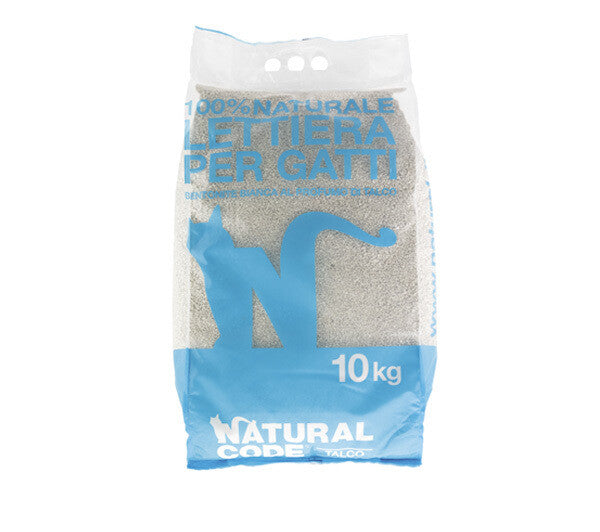 Natural Code - Lettiera Bentonite per Gatti 5 L Talco
