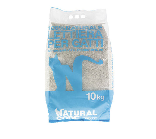 Natural Code - Lettiera Bentonite per Gatti 5 L Talco