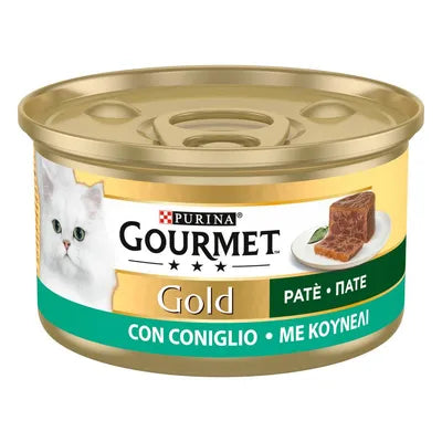 Gourmet Gold Mousse e Paté – Paté al Coniglio | 24 x 85g
