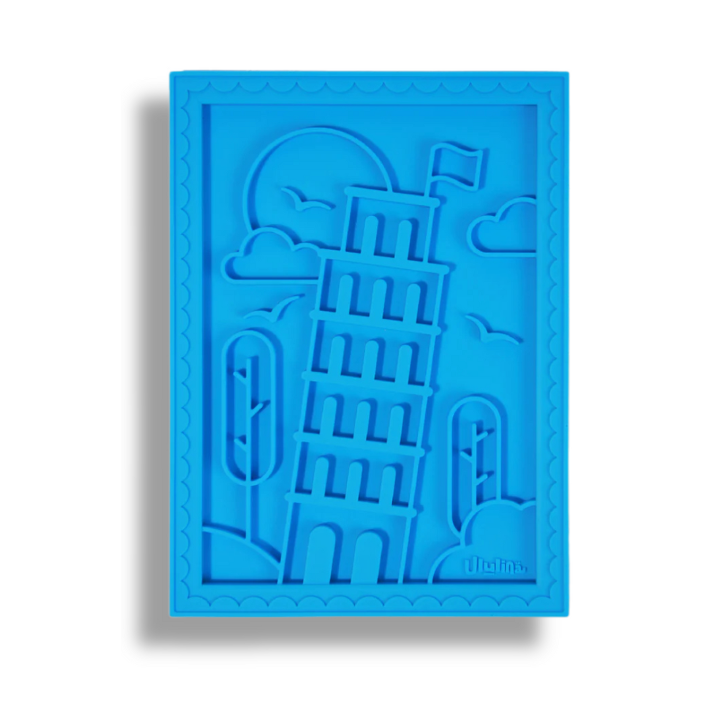 Lick Mat per Cani in Silicone Alimentare - Tappetino Interattivo Anti-Ansia Design Italiano