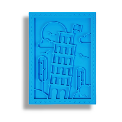 Lick Mat per Cani in Silicone Alimentare - Tappetino Interattivo Anti-Ansia Design Italiano