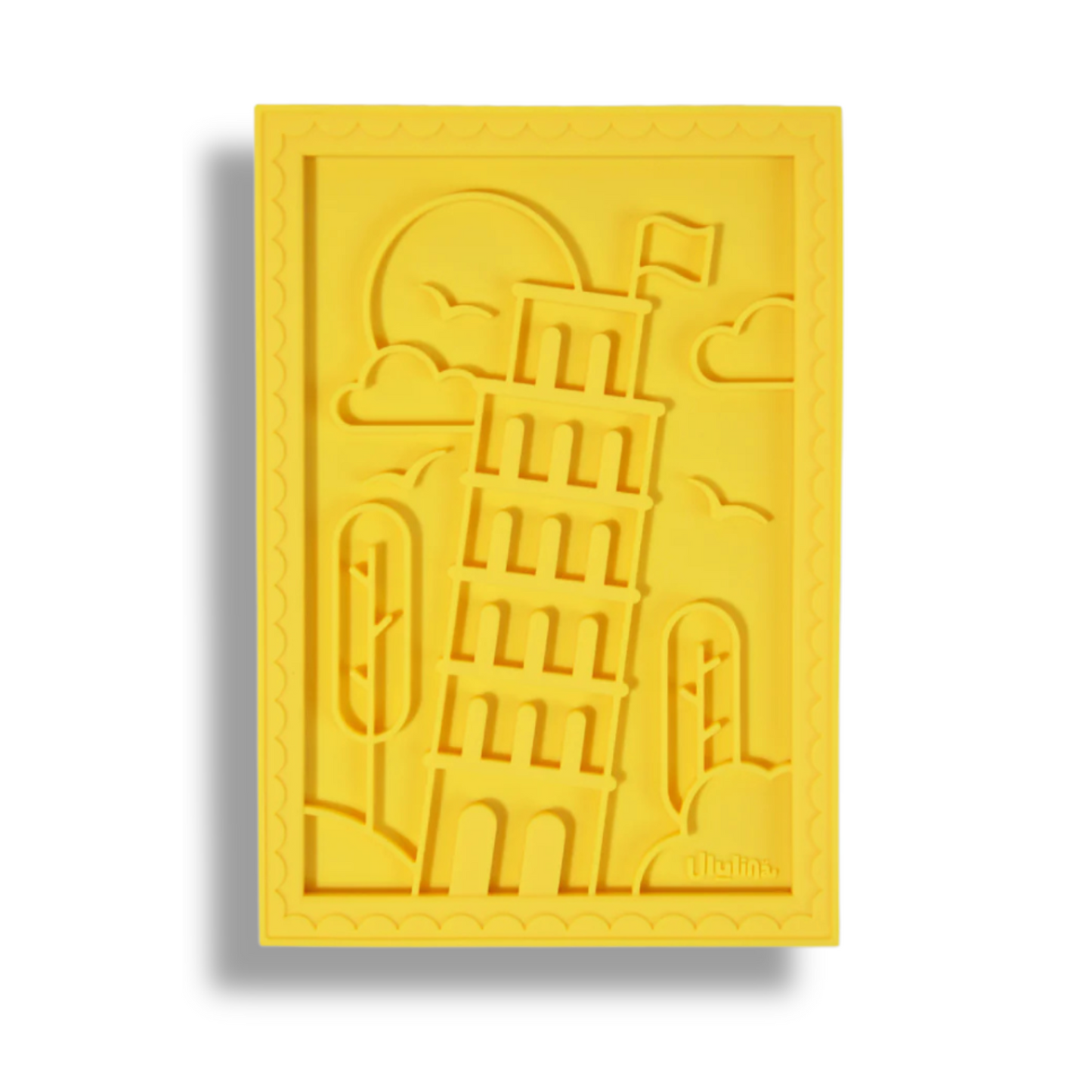 Lick Mat per Cani in Silicone Alimentare - Tappetino Interattivo Anti-Ansia Design Italiano