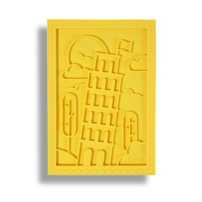 Lick Mat per Cani in Silicone Alimentare - Tappetino Interattivo Anti-Ansia Design Italiano