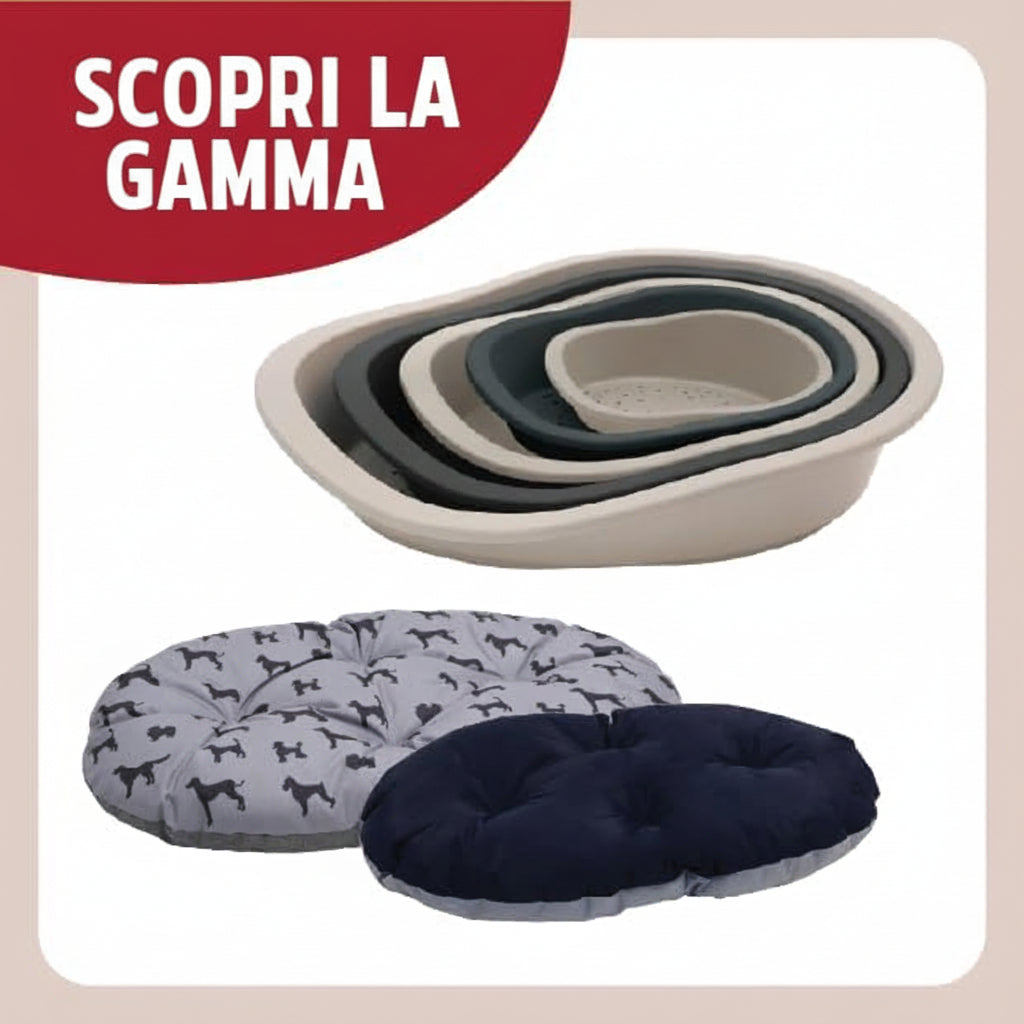 MPS Sonny Classic - Letto cuccia per cani in plastica