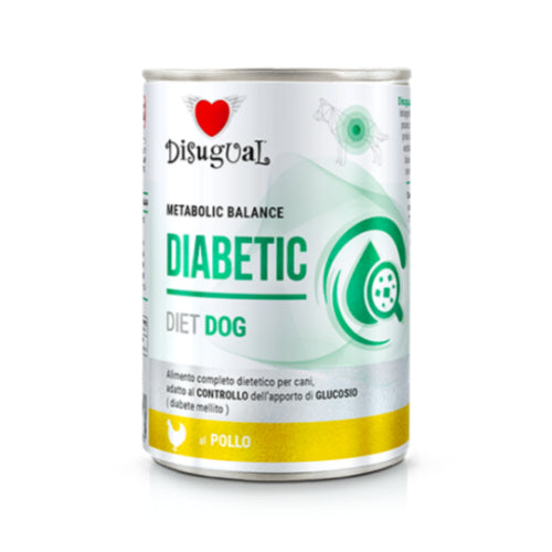 Disugual Diet Dog 
Metabolic Balance
Patè Diabetic Cane
gr. 400 Gusto Pollo