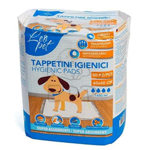 Leo Pet - Traversine per cani
mis. cm. 60x60 conf. maxi da pz.50