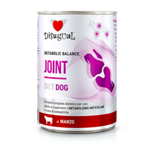 Disugual Diet Dog 
Metabolic Balance
Patè Joint  Cane
gr. 400 Gusto Manzo