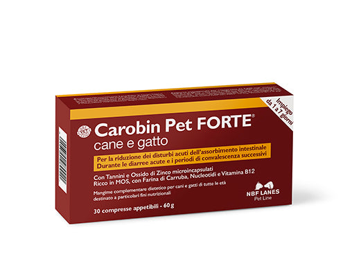 Carobin Pet Forte cane e gatto.
30 CP