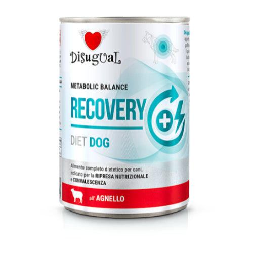Disugual Diet Dog 
Metabolic Balance
Patè Recovery  Cane
gr. 400 Gusto Agnello