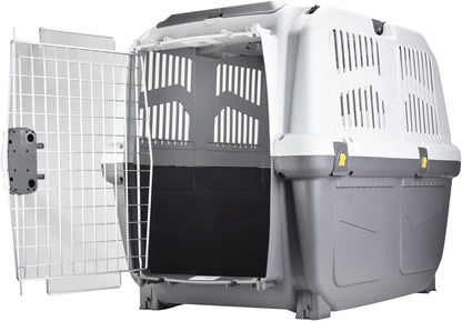 Skudo IATA 7 - Trasportino in plastica da viaggio omologato - cm. 103X73X76h