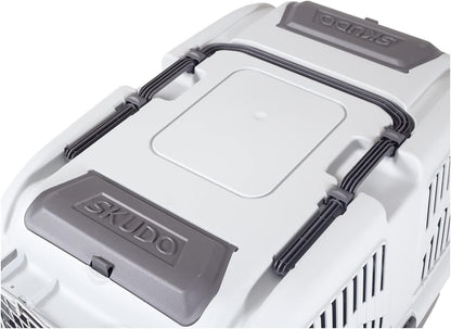 Skudo IATA 7 - Trasportino in plastica da viaggio omologato - cm. 103X73X76h