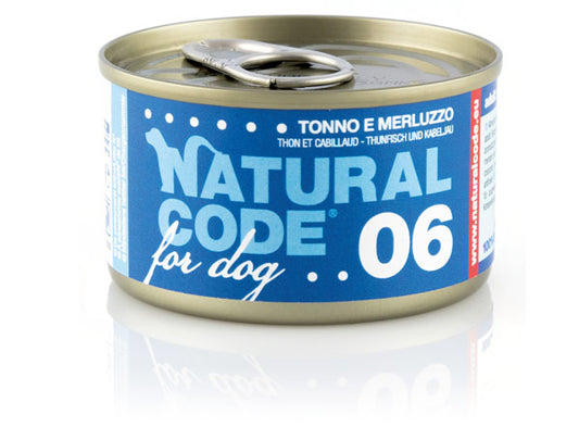 Natural Code DOG 06  gr. 90
Tonno e Merluzzo