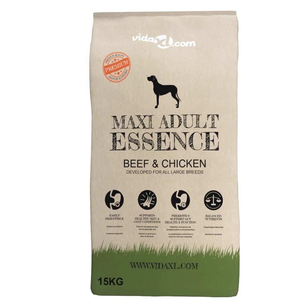 Cibo Secco Per Cani Premium Adult Essence Beef 2 Pz