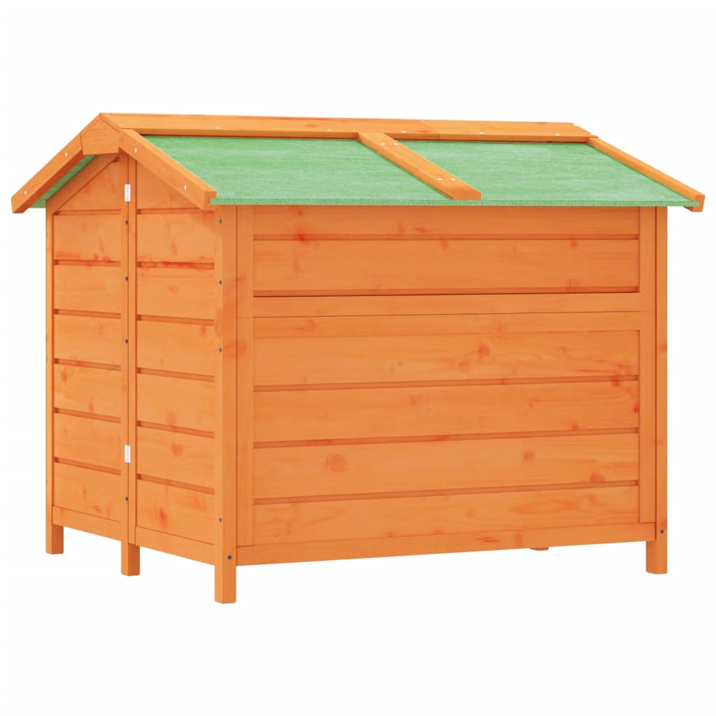 Cuccia Per Cani 96X87X80,5 Cm In Legno Massello Di Pino