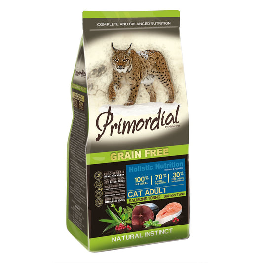 Primordial Grain-Free Gatto Adulto | Salmone e Tonno – 2 kg
