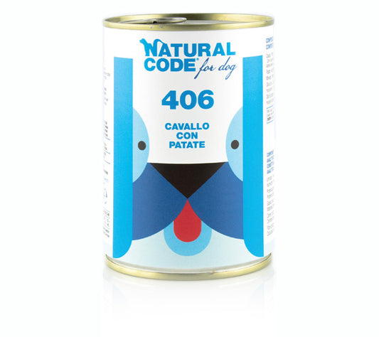 Natural Code DOG 406 gr. 400
CAVALLO E PATATE