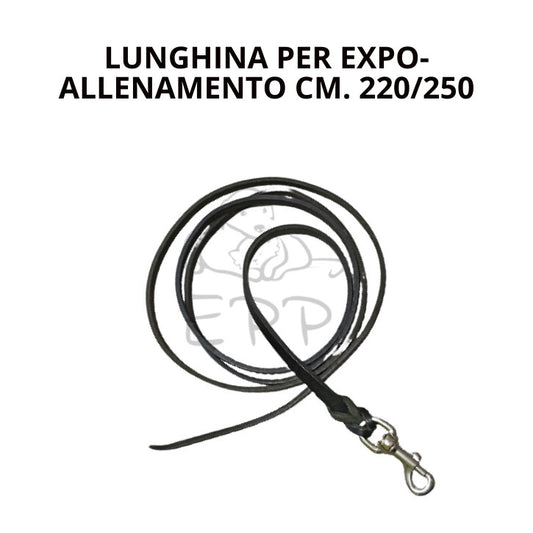 Lunghina per esposizione in cuoio Italiano  CM 220/250