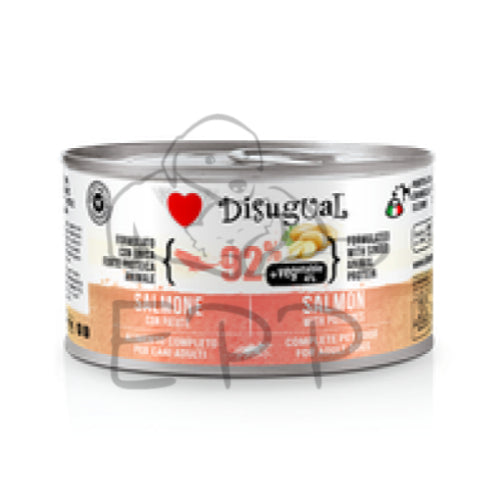 Disugual Vegetable Salmone & Patate Umido Cane gr. 150