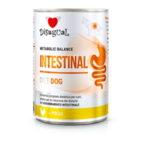 Disugual Diet Dog 
Metabolic Balance
Patè Intestinal  Cane
gr. 400 Gusto Pollo