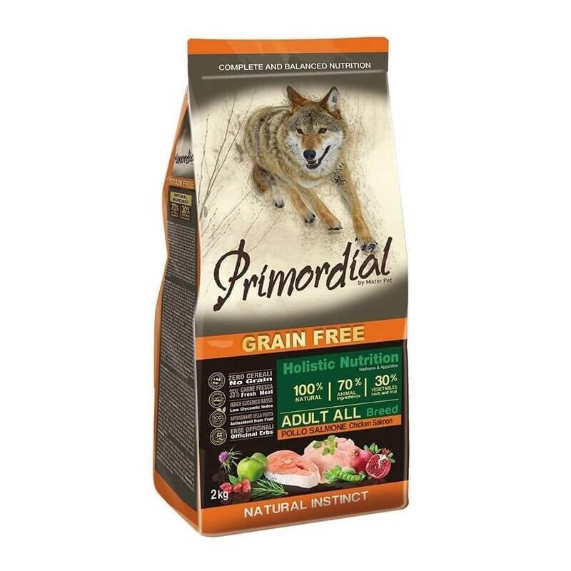 MRP Primordial Dog Adult Pollo e  Salmone 2 kg.