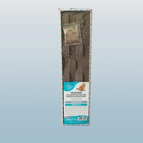 Leo Pet - TIRAGRAFFI IN CARTONE WAVES CM. 46X12X4H.