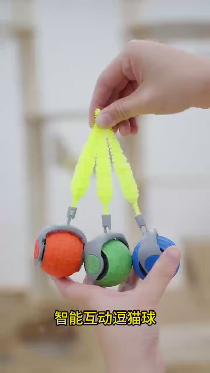 giocattoli interattivi per gatti, palline automatiche